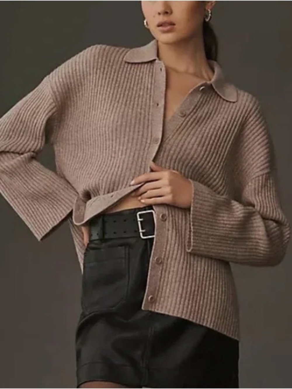 Reformation Cashmere Blend Cardigan